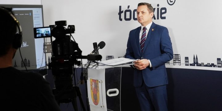 Briefing prasowy Wicemarszałka Województwa Łódzkiego
